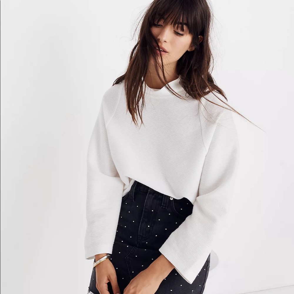 madewell texture and thread sweater